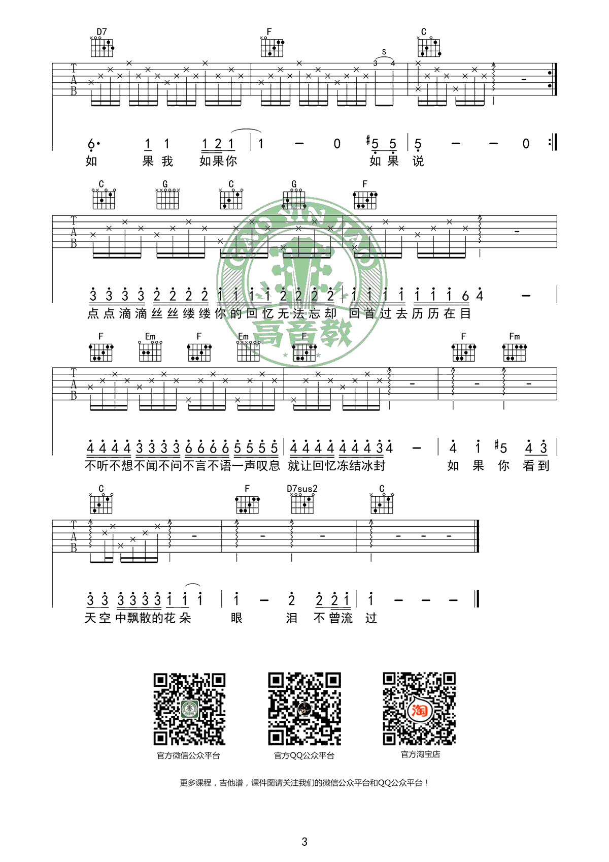 If-You吉他谱3-BigBang