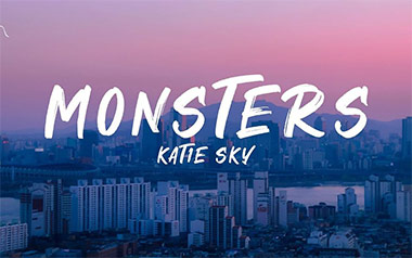 Monsters吉他六线谱_Katie Sky_G调原版编配弹唱伴奏谱_图片谱