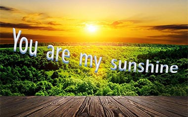 You Are My Sunshine吉他六线谱_C调手指指法弹唱伴奏谱_图片谱