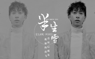 半生雪吉他六线谱_是七叔呢_G调按弦弹唱伴奏谱_图片谱