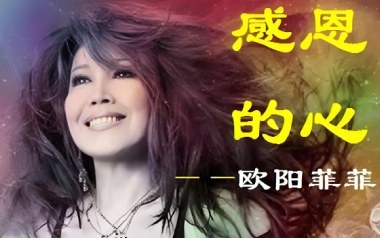 感恩的心吉他六线谱_欧阳菲菲_C调原版编配弹唱伴奏谱_吉他图片谱