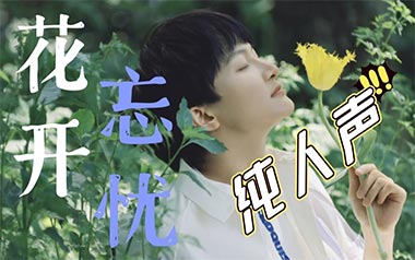 花开忘忧吉他六线谱_周深_降B转G调手指指法_图片谱