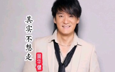 其实不想走吉他六线谱_周华健_C调手指指法扫弦节奏版_图片谱