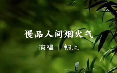 慢品人间烟火气吉他六线谱_锦上_G调弹唱伴奏谱_图片谱