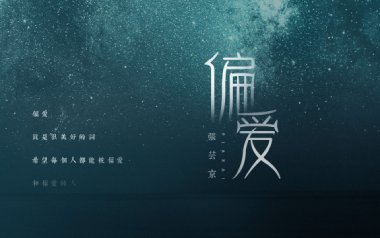 偏爱吉他六线谱_张芸京_G调手指指法简单版弹唱伴奏谱_图片谱