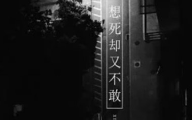 想死却又不敢吉他六线谱_画词戏子_C调手指指法弹唱伴奏谱_高清六线谱