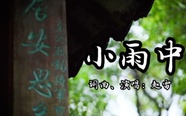 小雨中吉他六线谱_赵雷_C调按弦原版编配弹唱伴奏谱_图片谱