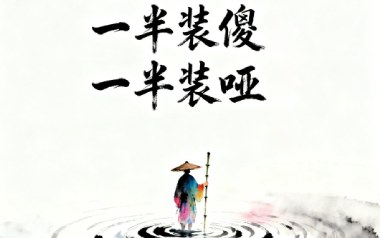 一半装傻一半装哑吉他六线谱_衫大哥_C调原版编配弹唱伴奏谱_高清六线谱