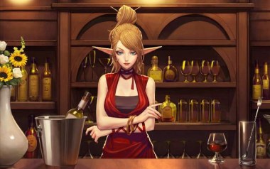 月光酒馆独奏谱_DNF背景音乐_吉他独奏谱_独奏曲谱六线谱