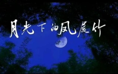 月光下的凤尾竹独奏谱_琴歌_原版编配独奏谱_独奏曲谱六线谱