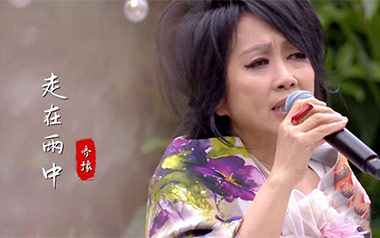 走在雨中吉他六线谱_齐豫_G调按弦原版编配弹唱伴奏谱_高清图片六线谱
